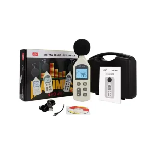 BENETECH GM1356 Industrial Grade Noise Meter Sound Dosimeter and Level Monitor Plastic Material