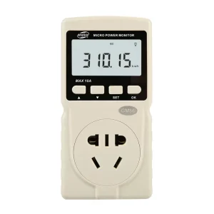 BENETECH GM86 Digital Power Meter Micro Power Monitor 0.2W~2200w Test Residential Office and Commercial Buildings