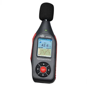 BENETECH standard Intelligence GT1355A Noise Meter Decibel Meter Sound Level Tester Software Storage Color Screen 0.1 Resolution
