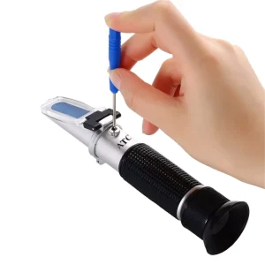 BL-0245 ATC Dairy Milk Concentration Detection Handheld Refractometer 0-20% Concentration Animal Husbandry Equipment