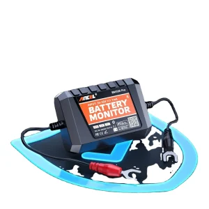 BM300 Pro 6V 12V 24V Battery Monitor Bluetooth 5.3 Battery Tester with Cranking Charging System Test