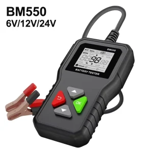 BM550 6V 12V 24V Automotive Diagnostic Tool Car Battery Analyzer Tester