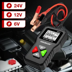 BM550 Car Motorcycle Electric Vehicle 6V 12V 24V Multifunctional Intelligent Digital Display Professional Battery Tester