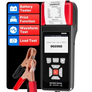 BM800 Car Battery Tester with Printer 6V 12V 24V Battery Analyzer Cranking Test & Charging Test