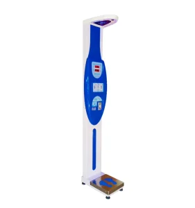 BMI Coin Operated Height and Weight Digital Weighing Scale ABS Stainless Steel LED with Height Measure Instrument AC 100-240V
