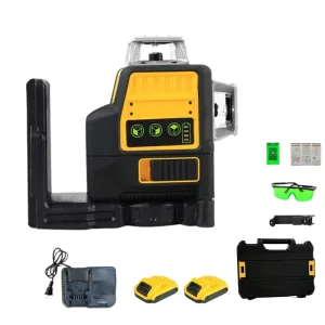 BMT SPY 4D Cross Border Industrial Horizontal 12 Line Green Light Laser Level Fully Automatic Multi functional Leveling