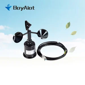 BOY FL05 S Automatic Weather Station 4 20mA Analog Digital 3 Cup Anemometer RS485 0 70m/s Wind Speed Sensor IP65