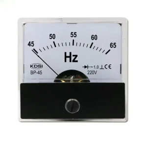 BP 45 45 65Hz 220V Analog Voltage Panel Frequency Meter