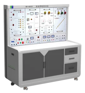 BR AQYD1 Metal Electric Safety Electricity Usage Training Bench for Vocational School University