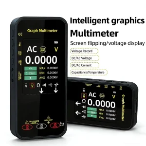 BRIGHTWIN BS500 Intelligent Portable Graph Multimeter Color Screen AC DC Voltage Current Capacitance Temperature Measuring True