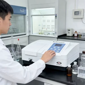 BRT-1200UV UV-Vis Spectrophotometer 200-1000 nm Medical Laboratory Equipment Entry Level 2 nm Accuracy 4 nm Bandwidth