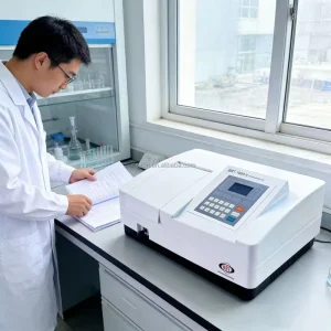 BRT 1800V Ultraviolet Visible 320~1100nm Single Beam 2nm Spectral Bandwidth Digital Vis Spectrophotometer LCD Display