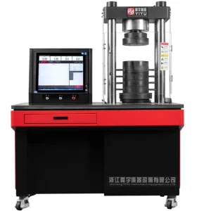 BS ASTM Class 0.5 Computer Control Electro hydraulic Servo Compression test Rock High Strength Material Pressure Testing Machine