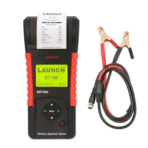 BST-800 Intelligent Battery Tester 12V and 24V Car Battery Tester with Printer Can Directly Test the Loss of Battery