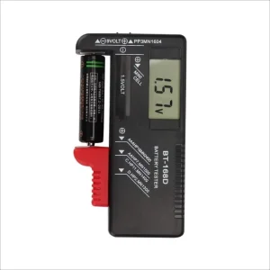 BT 168D Digital Battery Capacitance Diagnostic Tool Battery Tester LCD Display Check AAA AA Button Cell Universal Tester