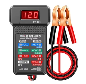 BT 171 Battery Tester Monitor Panel Gauge Battery Status Indicator 12V Car Electric Quantity Detector