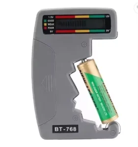 BT 768 LCD Digital Battery Tester Voltage Checker and Energy Testing Equipment