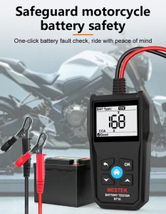 BT10 Digital Car Battery Tester 5 32V Voltage Detection Battery Capacity Testing Life Testing CCA Cold Start Current Detection