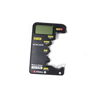 BT189 Mini Battery Tester Digital LCD for 9V AA AAA Button 1.5V Batteries Home DIY Power Checker