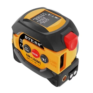 BTE C13 60m Handheld Laser Rangefinder LCD ABS+TPR Material Customizable Storage 0.5s Lock-on 310g Lightweight
