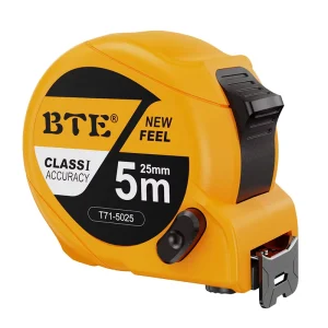 BTE Industrial Grade High Quality Steel Tape Measure ABS Measuring Tools Customized Logo Metric Imperial Measurement
