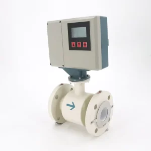 BTU Electromagnetic Digital Water Meter Stainless Steel High Accuracy OEM Customizable for Fluids