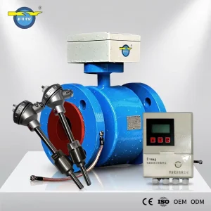 BTU Meter Electromagnetic Flow Meter Calorie Meter Chilled Hot Water 4-20mA RS485 for HVAC System CE ISO
