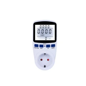 BX S 07 G German Standard Power Metering Socket 240V AC 50Hz 13A 3120W Single Phase Energy Consumption Meter for Home Use