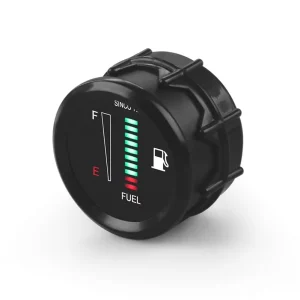 Baichuan He Fuel Level Gauge Universal 2″ 52mm Digital Display ABS Material 8-18V 12-Month Warranty BX102397