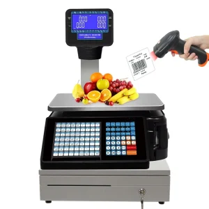 Barcode Scale Weighing Scale Household Commercial Digital Electronic with Printer