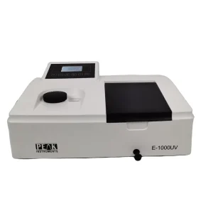 Basic Type Spectrometer Single Beam Photometer Hospital 190 1020nm UV Vis Spectrophotometer