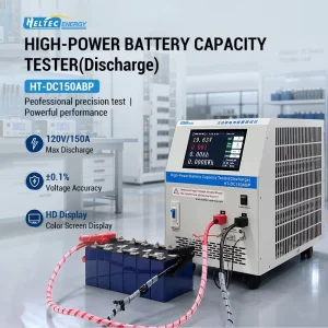 Battery Capacity Tester 150A 120V Discharge Tester Constant Voltage Timed Constant Capacity for Lithium Batteries