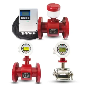 Battery Operated Electronic Flow Meters Chemical Acid Water Flow Meter