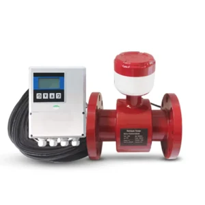 Battery Powered Electromagnetic Flow Meter Remote Type