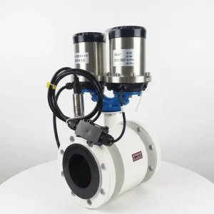 Battery Powered Integrated Electromagnetic Flowmeter with GPRS Signal Output