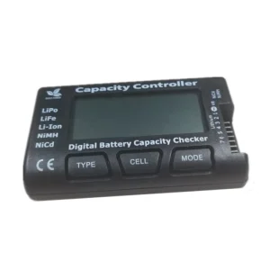Battery Voltage Tester Checking Tool RC Meter 7 Digital Cell Battery Capacity Checker for LiPo LiFe Li ion NiCd NiMH