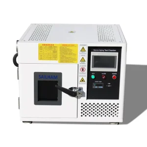Benchtop Weathering Aging Test Chamber 26L Xenon Reliability Test Equipment