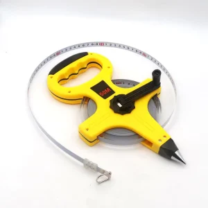 Best selling 20m 30m 50m 100 High Quality Hand held Rolling ABS Plastic Steel Blade Metric Tape Measure Design for Construction