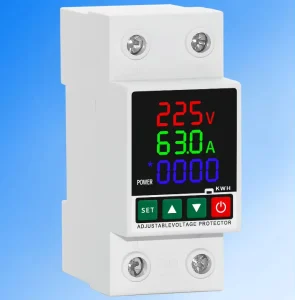 Bestselling Single Phase Digital Self reclosing Energy Meter ZZ AVP 3 63A 3 Digit Display