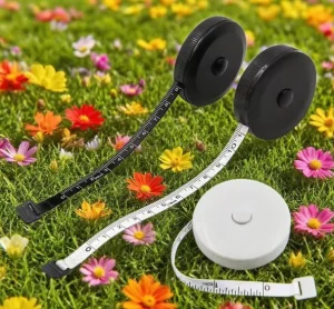 Black and White Measure Measuring Tape