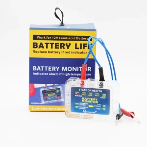 Bm5 12V Digital Battery Monitor Portable Tester Analyzer with Load Sensor for Car Battery 1-Year Warranty