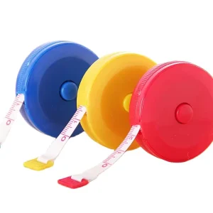Body Tape Measure in Inch Retractable Measuring Ruler Double Sided