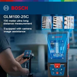 Bosch GLM100 25C 100M Laser Rangefinder Digital Viewfinder Professional Outdoor Meter