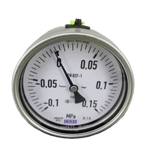 Bourdon Tube Pressure Gauge Stainless Steel for the Process Industry Standard Version Models 232.50 NS 100 [4″]