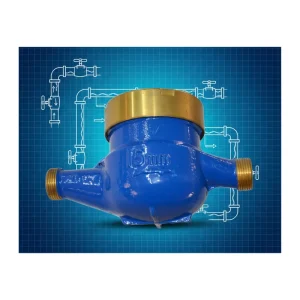 Brass Body Multi Jet Water Meter IP68 Protection Class B ISO Certified MAP10 Pressure Customized OEM ODM Support Meter