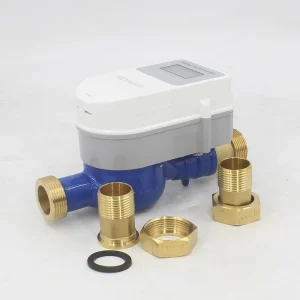 Brass Prepaid Water Meter with Threaded Connectivity OEM Support