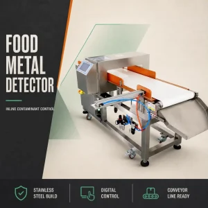 Bulk Food Metal Detector for Gravity Feed Processing