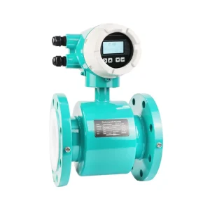 Bulk Water Sensor Electromagnetic Flow Meter 10 Inch Stainless Steel OEM IP65 Protection Flanged Connection