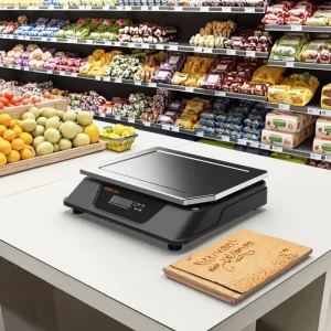 C1 Bench Scale Electronic Weighing POS Scale 15/30kg with Dual Screens OEM Commercial Use