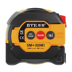 C13 60m Handheld Laser Rangefinder LCD ABS+TPR Material Storage Large Factory Areas 0.5s Lock-on IPX7